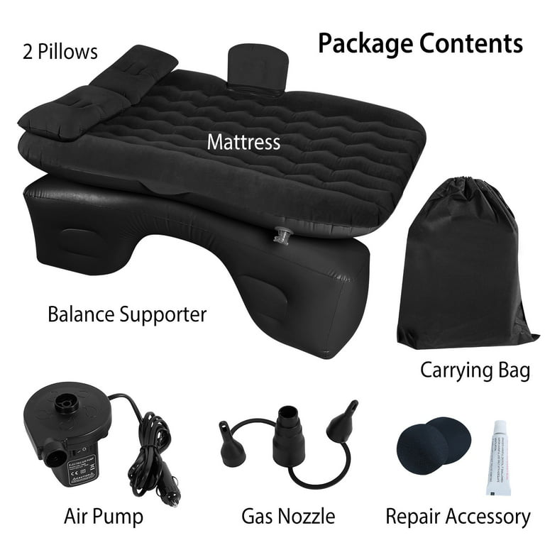 FLAWISH Mattress Bed Booster Support for Fixing Sagging Mattress,  Inflatable Support - BLACK Market