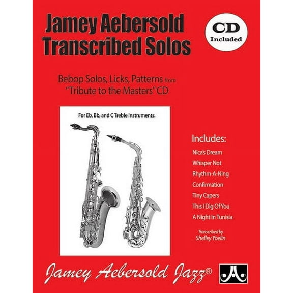 Jamey Aebersold - Jamey Aebersold Transcribed Solos - Music & Performance - CD