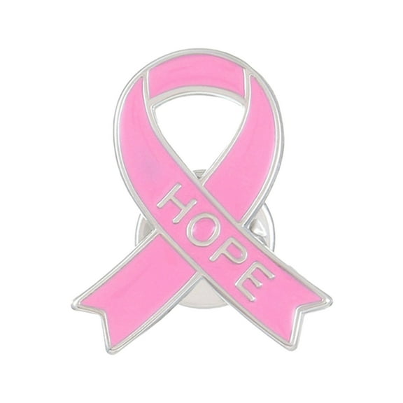 Breast Cancer Awareness Charm Set - 3pcs Supportive Pins, Durable, for Breast Cancer Awareness Month