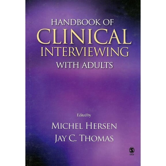 Handbook of Clinical Interviewing With Adults, (Hardcover)