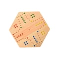 thumbnail image 1 of Wooden Tabletop Pinball Game Board for Kids Children Family Entertainment Parent Child Interactive Educational Toy Light Yellow One Size, 1 of 9