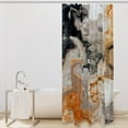 thumbnail image 2 of Marble Waterproof Printed Shower Curtain Set with Hooks for Bathroom Decoration, 2 of 5