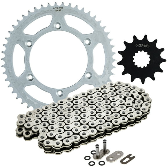 Niche Sprocket Chain Set Yamaha WR450F YZ450FX 13/50 Tooth 520 O-Ring Front Rear MK1013184