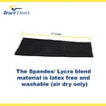 thumbnail image 5 of Brace Direct Knee Brace Undersleeve - Breathable Compression Sleeve for Maximum Comfort, 5 of 6