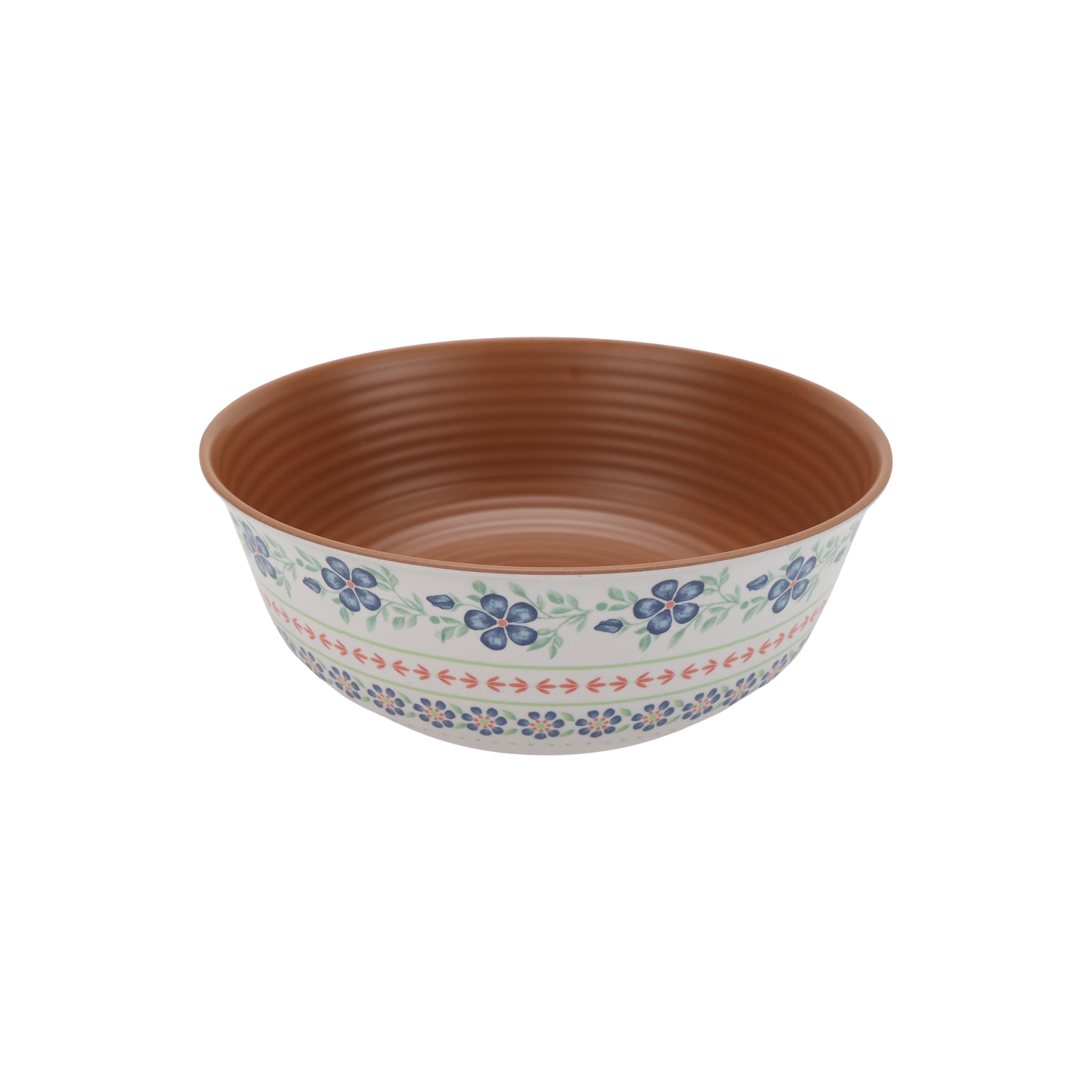 The Pioneer Woman Hattie 6-Piece Bamboo Melamine Bowl Set with Lids, Multicolor