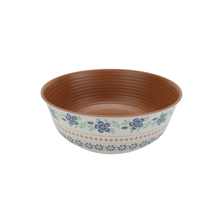 The Pioneer Woman Hattie 6-Piece Bamboo Melamine Bowl Set with