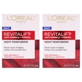 thumbnail image 5 of Revitalift Anti-Wrinkle Plus Firming Night Moisturizer by LOreal Paris for Unisex - 1.7 oz Moisturizer - Pack of 2, 5 of 8