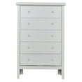 thumbnail image 6 of Glory Furniture Primo 5-Drawers Bedroom Chest in Silver Champagne, 6 of 6