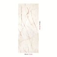 thumbnail image 3 of 1 Roll, Glossy Film Marble Wallpaper Peel And Stick Easy To Wipe Stain Refrigerator Speaker Dryer Cabinet Oven Appliance Furniture Room Background Kitchen Renovation Wallpaper Home Decor, 3 of 4