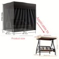 thumbnail image 4 of PEACNNG Outdoor Swing Chair Dust Cover (Excluding Swing)  Waterproof And Windproof  Sunshade Storage Cover for Home Gardens And Camping  All-Around Protective Cover., 4 of 7
