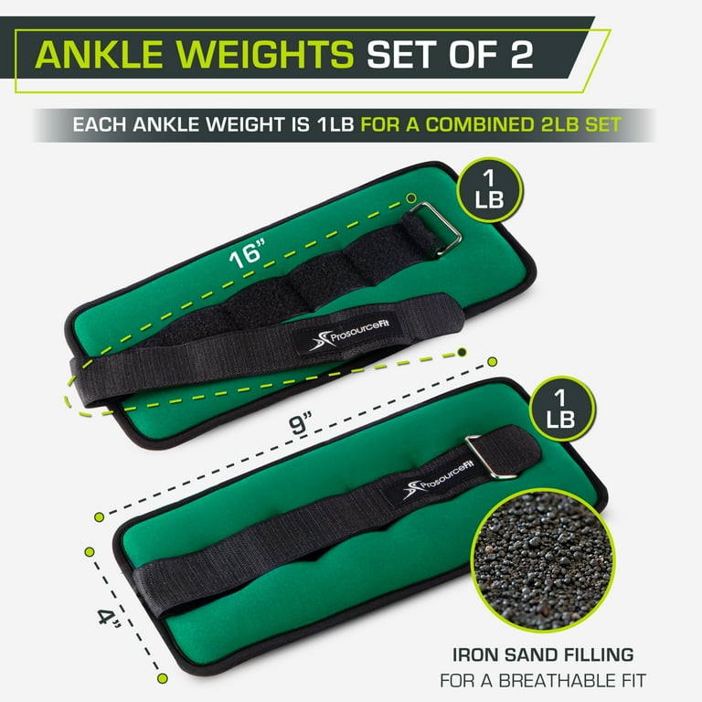 Adjustable Ankle Weights, 2 4 6 8 10 Lb Modularized Leg Weight Straps For Women Men Weighted Ankle
