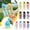 D010- Yellow, variant on Bottle Water Bottle, Water Bottle Plastic, Water Bottle Clear, Water Bottle Large, Bpa Free, Flip Top Bottles, Plastic Bottles with Lids, Navy Blue, Sports & Outdoor, 1 Pc