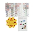 thumbnail image 4 of Puremco, Puremco Mexican Train Double 12 Professional Size Dominoes with Bonus Chickenfoot Game Included Travel Tin Board Game, for Ages 6 Years & Up, 4 of 7