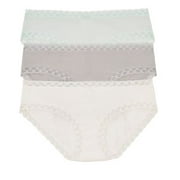 Natori Womens Bliss Cotton Girl Brief 3-Pack Style-156058MP