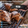 thumbnail image 4 of Beaquicy  Instant Read Meat Thermometer Waterproof with Magnet,and Stainless Steel Probe for Kitchen Cooking, 4 of 7