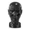 thumbnail image 3 of Cabeza de maniquí Yuyangstore soporte de peluca multiusos PVC negro, 3 of 8