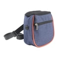thumbnail image 4 of Bolsa de bocadillos para gatos, bolsa portátil de juguetes para perros para hacer senderismo, actividades al aire libre y trotar Azul oscuro, 4 of 8