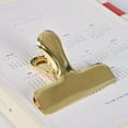 thumbnail image 4 of Large Bull Clip Stainless Steel Paper Clamp Colorful Hinge Clips File Clip Office Supplies for Receipt Document Food Bag, 4 of 7