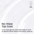 thumbnail image 2 of OPI GELement Collection, No Wipe Gel Nail Polish Top Coat, Clear High Shine, 9 mL, 0.3 Fl. Oz., 2 of 7