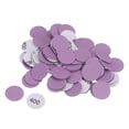 thumbnail image 1 of Unique Bargains 100 Pack 1-Inch Purple Sanding Discs 400 Grits Hook & Loop Professional Aluminum Oxide Sandpaper Mini Size, 1 of 5