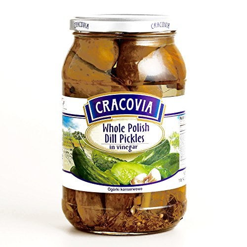 Cracovia Polish Dill Pickles 0.33 oz each (2 Items Per Order) Walmart