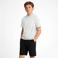 thumbnail image 5 of Bovxnpu Boys Short Sleeve T Shirts Kids Summer Tops Solid Tshirt Boys Casual Tees, 5 of 9