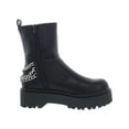 thumbnail image 2 of Wild Pair  Womens Rocksann Chain Zipper Ankle Boots, 2 of 3
