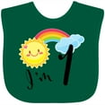 thumbnail image 3 of Inktastic I'm 1- First Birthday Sun Rainbow Boys or Girls Baby Bib, 3 of 4
