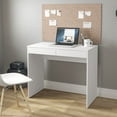 thumbnail image 3 of Polifurniture Tijuca 2 Drawer Writing Desk, White, 3 of 11
