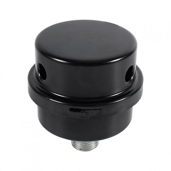 Black Metal Air Compressor Intake Filter Muffler Thread 3/8 16MM,Intake Filter,Muffler
