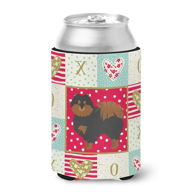 ""Caroline'S Treasures Ck5878Cc Pomeranian #2 Love Can O Bottle Hugger Bebidas Frías-Koozies Multicolor""