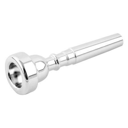 Practice Musical Instrument Accessories Trumpet Mouthpiece Silver Tone 5C (Best Trumpet Mouthpiece Brand)