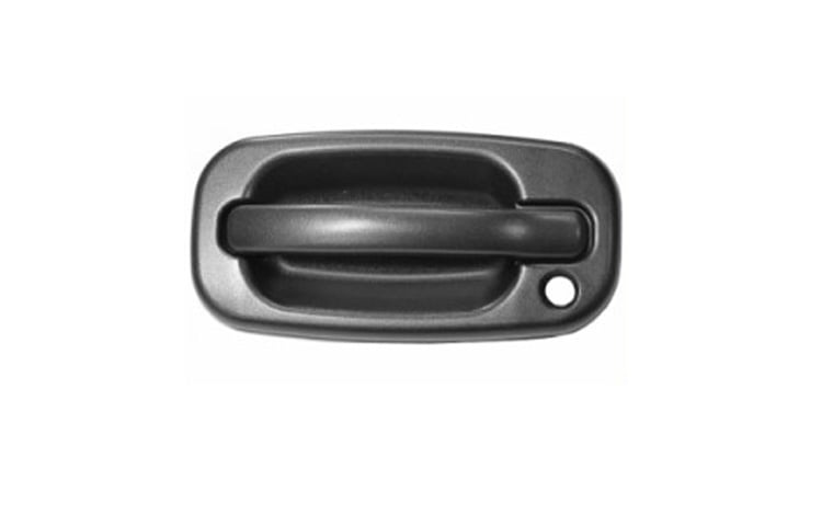Plastic Smooth Finish Depo 332-50001-122 Front Driver Side Replacement Exterior Door Handle 