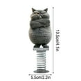 thumbnail image 3 of Shy Kitty & Dog Bobblehead 2D Acrylic Spring Shaking Decor - Cute Cats Dogs Bobble Ornament for Car Dashboard, Office Desk, Bookshelves & Home, 3 of 5