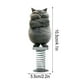 thumbnail image 3 of Figura de Gato Tímido Cabezón 2D Acrílico con Resorte | Decoración para Salpicadero de Coche, Escritorio de Oficina, Estantería | Regalo de Gato Juguetón y Meneo para Amantes de Los Gatos, 3 of 5