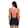 thumbnail image 7 of Charmo Swimsuits for Women One Piece Bathing Suits Racerback Boyleg Sports Swimwear, 7 of 7