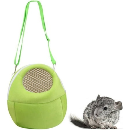 CHENHAINAN Pet Carrier Bag Pet Sling Carrier Backpack Portable Travel Backpack Breathable Outgoing Bag bonding Pouch for Small Pets Hedgehog Hamsters Sugar Glider Chinchilla Guinea Pig (Pink)