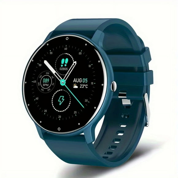 Smartwatch with Calling, Fitness Tracking & AI Voice Control for iPhone & Android