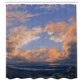 thumbnail image 3 of Ambesonne Scenery Shower Curtain, Open Sky Landscape View, 69"Wx84"L, Multicolor, 3 of 5