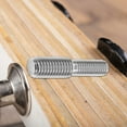 thumbnail image 2 of KAKOWELY m8 m10 thread adapter 10PCS Stainless Steel Double End Threaded Screws Bolts Stainless Steel Bolts Thread Reducer Adapters for Furniture Fastener Hardware M8x20 to M10x20, 2 of 4