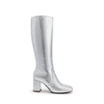 thumbnail image 2 of DREAM PAIRS Women's Knee-High Heeled Boots, Zip-Up Fashion Dress Boots, 2 of 8