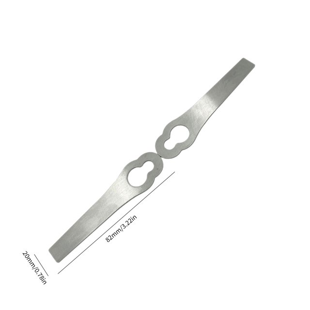 Cuchillas para cortacésped inalámbricas - Herramientas duraderas de acero inoxidable con resorte (B) Likrtyny Para estrenar