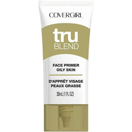 COVERGIRL TruBlend Primer for Oily Skin, 1 fl oz (Best Drugstore Primer For Oily Skin And Pores)