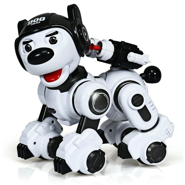 Costway RC Robotic Dog Interactive Puppy Toy Programmable Robot Kid Christmas Gift