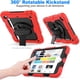 thumbnail image 5 of Funda SEYMAC de serie para iPad mini 5/4 con protector de pantalla negro y rojo, 5 of 7