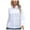 White, variant on Women Button Down Shirts Long Sleeve Basic Business Dress Shirt Loose Fitted Classic V Neck Plus Size Work Blouse Tops White