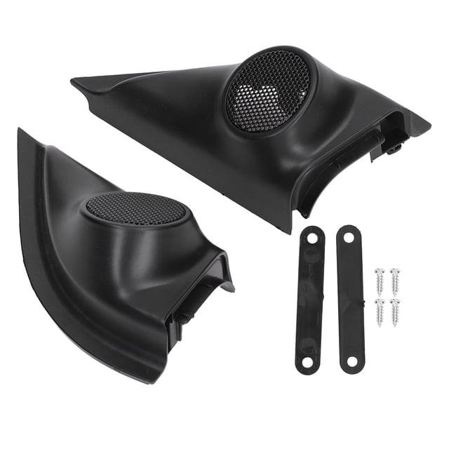Panel De Altavoz, Cubierta De Tweeter De Pilar De Puerta 2 Piezas Sólido A Prueba De Polvo Para Adaptaciones De Automóviles Cergrey Speaker Panel