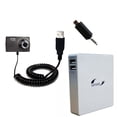 thumbnail image 1 of Gomadic High Capacity Rechargeable External Battery Pack suitable for the Kodak M1033 - Portable Charger with TipExchange Technology, 1 of 4