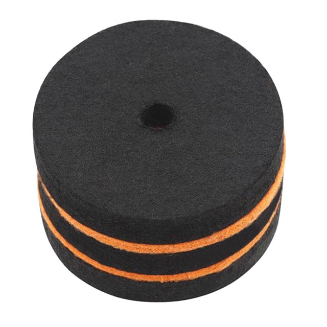 Juego Hat Platillo Fieltro Arandela Pad Instrumentos de Percusión Accesorios Sunnimix Fieltro de la arandela de la almohadilla del plato del tambor