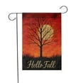 thumbnail image 7 of Hello Fall Garden Flag, Autumn Tree Yard Decor, Seasonal Outdoor Banner, Full Moon Fall Garden Sign, Harvest Porch Decoration, Halloween Gift, 7 of 7